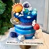 Astronot Uzay Gezegen Pastası