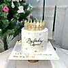 Birthday Queen Taçlı Pasta