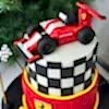 Ferrari Araba Çocuk Pastası