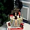 Leopar Dizaynlı Figürlü Pasta