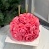 Pembe Gül Detaylı Sevgiliye Hediye Pasta