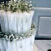 Wafer Paper Tasarımlı Nişan Pastası